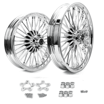 21x3.5 18x3.5 Fat Spoke Wheels for Harley Touring Bagger Electra Glide