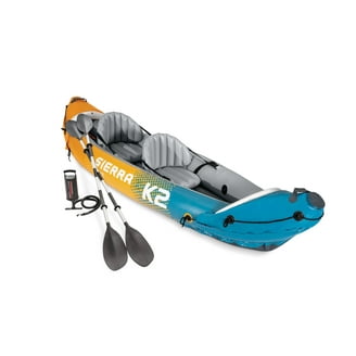Sevylor Fiji Inflatable Kayak, 2-Person, Durable PVC, 400 lbs