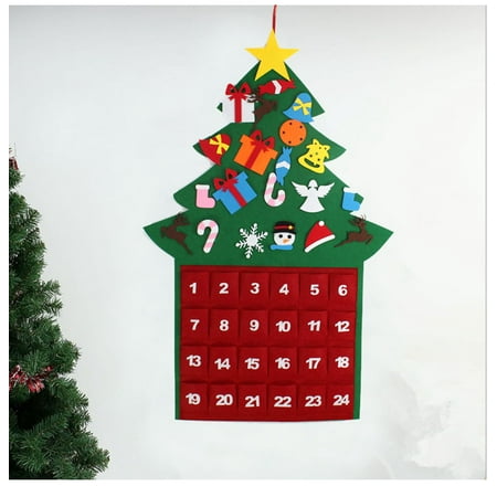 Download Children S Felt Christmas Tree Set Ornaments Diy Home Decoration Wall Hanging Children S Felt Craft Kits For Christmas New Year Various Festivals Walmart Canada PSD Mockup Templates