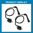 thumbnail image 7 of SEBLAFF 2 x Motorcycle Ignition Coils Replacement for Suzuki VL800 VL800T VL800Z Boulevard C50 2005-2019 Replacement for 33420-41F10 33410-39G10, 7 of 7