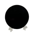 thumbnail image 2 of Disco de obsidiana Feng Shui con soporte, mini espejo redondo para decoración de meditación 6cm, 2 of 9