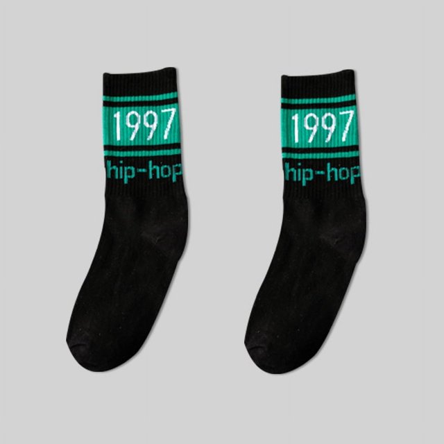Calcetines de moda para hombre, calcetines de viento de estilo hip-hop callejero, calcetines de deporte para patineta, calcetines largos de baloncesto, calcetines para hombre, calcetines