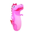 thumbnail image 3 of Saco de boxeo inflable para niños, juguetes para el gimnasio, para niños y niñas. Rosa, 3 of 8