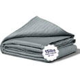 thumbnail image 1 of Weighted Cooling Blanket, Twin/Throw (15lbs, Grey) - Cooling Blankets for Hot Sleepers - Silky-Soft Ultra-Breathable Premium Lyocell Cover for Adults - Machine Washable, 48" x 72", 1 of 6