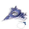 thumbnail image 3 of Flotador inflable con forma de avión para piscina, regalo para nadar en verano en el lago, para niños y niñas. Un jugador, 3 of 9