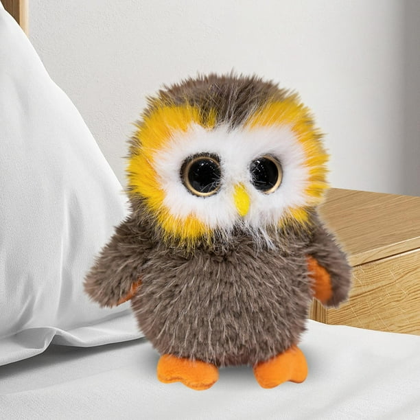 Animal de peluche perfecl Búho de peluche 20 cm Caqui - Main Image