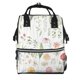 thumbnail image 1 of Disketp Wildflower Watercolor 2 Mochila de Pañales de Gran Capacidad con Múltiples Bolsillos, Mochila de Viaje Multifuncional para Bebé, Unisex, Moderna y Resistente, 1 of 6