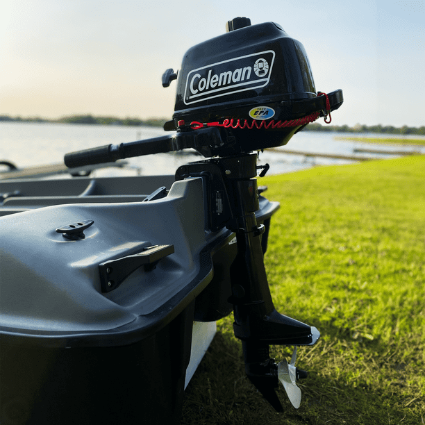 Coleman Powersports F2.6BMS Gas Powered Power Outboard Motor