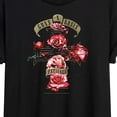 thumbnail image 3 of Guns N' Roses - Rose Cross - Juniors Ideal Flowy Muscle T-Shirt, 3 of 4