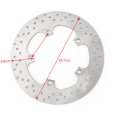 thumbnail image 2 of Disque de Rotor de Frein avant Compatible avec Yamaha XP125R YP250R Majesty YP400 05-15, 2 of 6