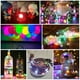 thumbnail image 5 of Mini luces LED con forma de globo ZGWJ, 50 unidades, luz blanca cálida, parpadeantes, 5 of 6