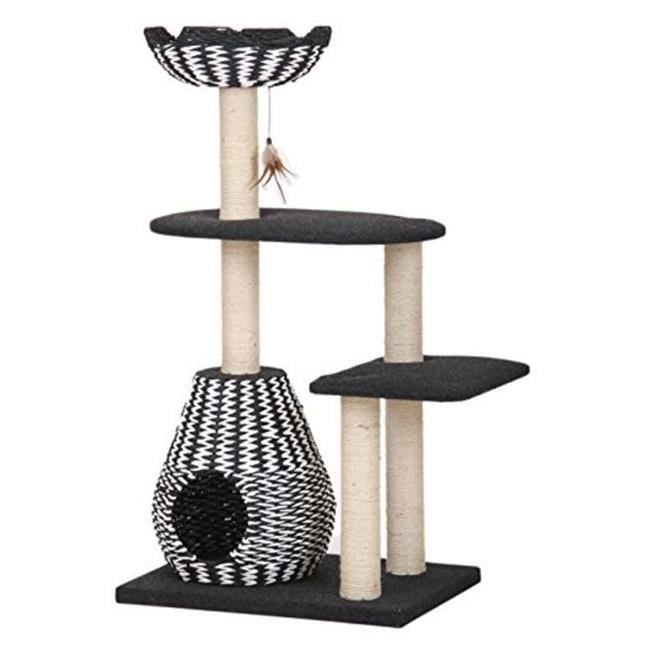 Photo 1 of **Missing Hardware**Petpals Group Cat Tree Condo Scratching Post Tower, White