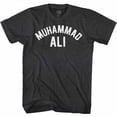 thumbnail image 1 of Muhammad Ali 60s Goat Greatest Boxer Black Heather Adult T-Shirt Tee, 1 of 2