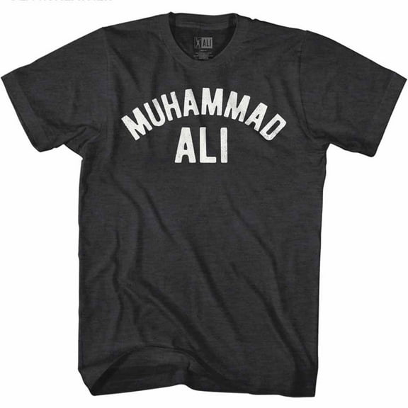 Muhammad Ali Ali Black Heather Adult T-Shirt