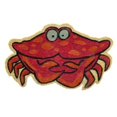 thumbnail image 1 of Home &amp; More 12031 Crab Shape Vinyl Back Mat  20 X 30 Inches, 1 of 1