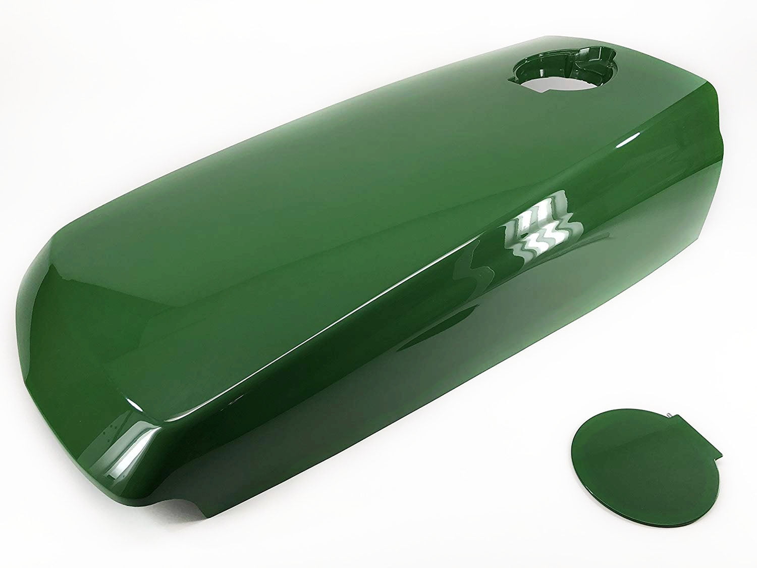 Hood with Fuel Door Replaces LVU12063 Fits John Deere 4500 4510 4600