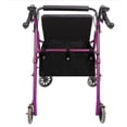 thumbnail image 3 of Sac Déambulateur Pliable pour Seniors Sac de Rangement Roues Déambulateurs Noir, 3 of 9