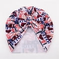 thumbnail image 2 of Otqutp Toddler Comfort Hat 0 to 3Years Baby Boys Girls Floral Tie-Dye Letter Print Cap Beanie Bowknot Elastics Turban Hat, 2 of 2