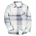 thumbnail image 4 of LIBRCLO Long Sleeve Shirts for Men Button Down Plaid Graphic Shirt Slim Fit Shirts, 4 of 5