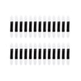 thumbnail image 1 of Cepillo de sombra de ojos de esponja de doble punta desechable de 100 Uds., Aplicadores de sombra de ojos con punta, cepillos cosméticos, 1 of 5