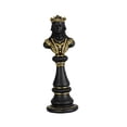 thumbnail image 2 of Estatua de ajedrez Estatua de la casa Regalo de calentamiento de la casa Decoración elegante Ornamento de mesa para la casa del gabinete Desk Home Reina, 2 of 8