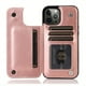 thumbnail image 1 of For IPhone 14 13 12 11 Pro Max XR XS Max SE 2022/2020 7 8 Plus Wallet Case With Card Holder, PU Leather Kickstand Card Slots Case, Double Magnetic Clasp And Durable Shockproof Cover, 1 of 5