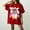 Red, variant on Women's TayIor Tour T-shirt Tylor Swft Shirts Tay Eras Merch Swft Fans Club Lightweight Short Sleeve Shirts Tops for Women Tylor Swft Merch Gifts TKFASHION Cyan XL