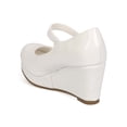 thumbnail image 3 of New Girl Soda Kayla-2S Patent Round Toe Platform Mary Jane Wedge Pump, 3 of 5