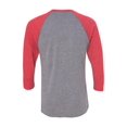 thumbnail image 3 of Next Level - Unisex Triblend Three-Quarter Raglan T-Shirt - 6051, 3 of 3