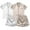 Beige, variant on Womens Pajama Sets 4Pc Plus Size Casual Lace Suspenders Shorts Home Wear Womens Pjs Sets