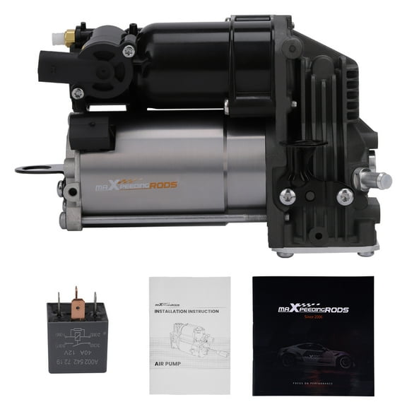 Maxpeedingrods Air Suspension Compressor Pump W/ Relay For Mercedes GL450 GL550 G350 07-12