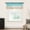 Green, variant on Purple Wave Valance Curtains for Kitchen/Living Room/Bathroom/Bedroom Window, Rod Pocket Small Topper Half Short Window Curtains Voile Sheer Scarf, Coastal Ombre Ocean Grey Stripes Beach Sand 42"x18"