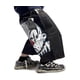 thumbnail image 2 of Pantalones cortos de mezclilla con estampado de payaso y grafiti de estilo hip hop lavado gótico americano, estilo Y2K, estilo casual clásico negro, pantalones anchos hasta la rodilla, 2 of 5