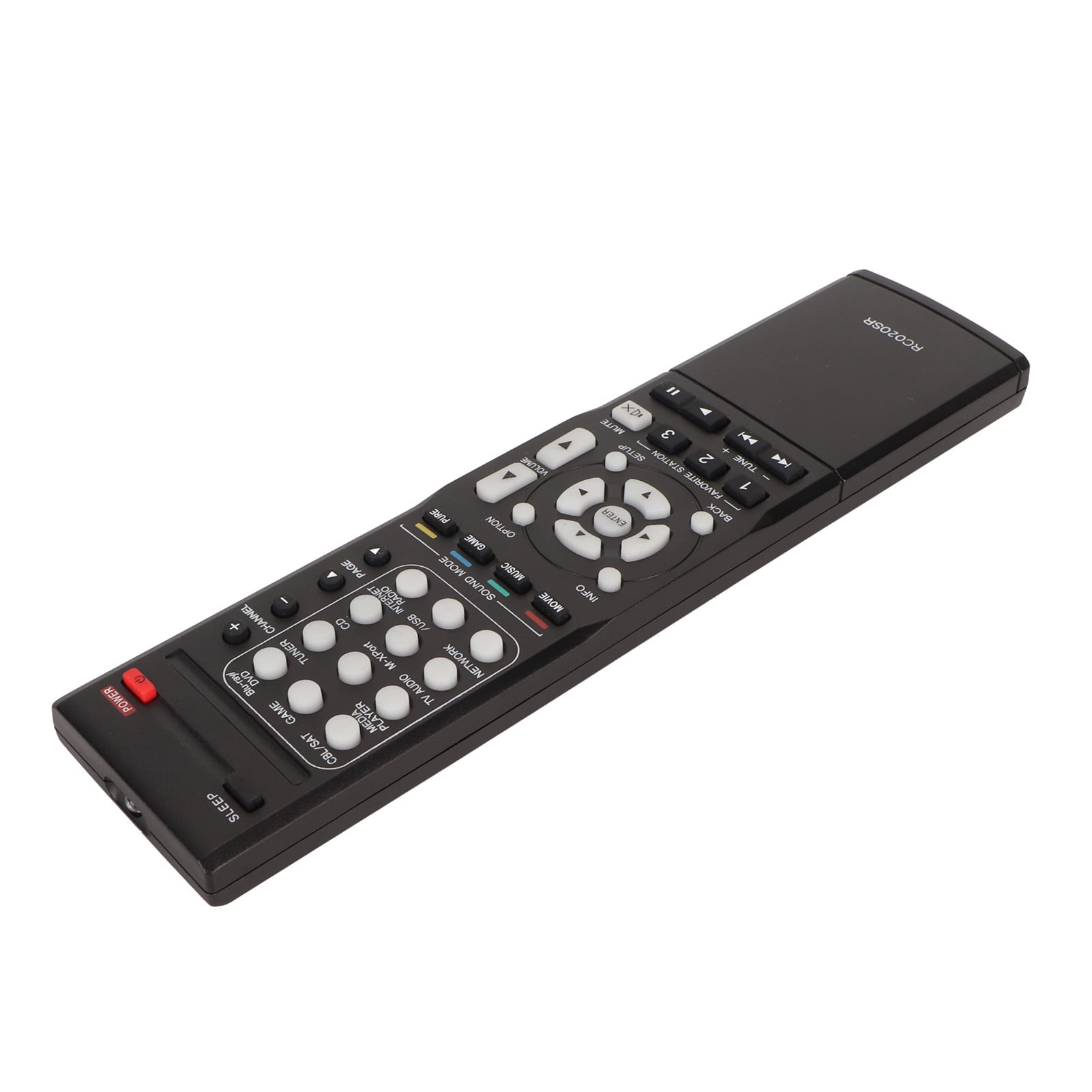 AV Receiver Remote, RC020SR Replacement AV Receiver Remote Comfortable  For NR1504 For NR1502