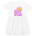 thumbnail image 3 of Inktastic I'm the Big Sister to Twins. Girls Toddler Dress, 3 of 5