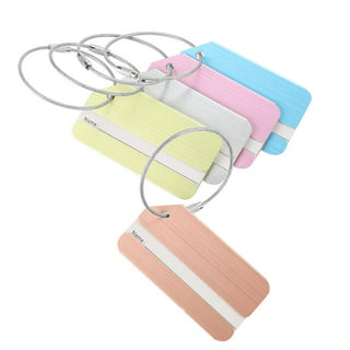 Alyvisun 5pcs Luggage Tags for Suitcases, Metal