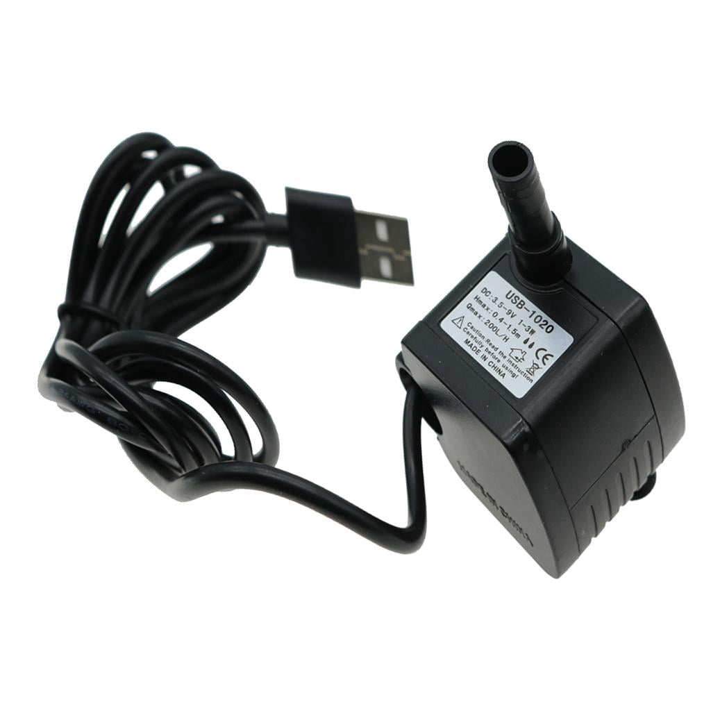 jiaping 6x5V Micro Mini Pump Submersible Water Pump Aquarium Pond With USB 6 Pcs