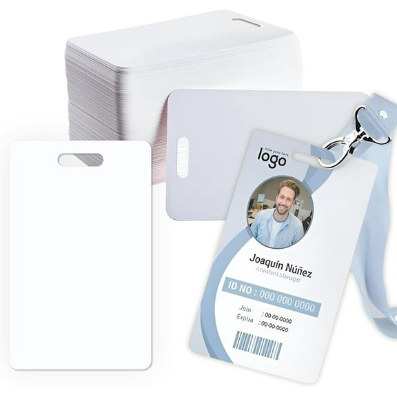 250 Pack-Premium Black Blank PVC Cards, Lumanious CR80 30Mil (CR8030)  Blank Credit Cards for Business Office Photo ID Badge Printers