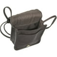 thumbnail image 2 of Le Donne Leather Flap Over Mini Crossbody Bag H-62A, 2 of 4