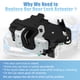 thumbnail image 2 of Unique Bargains Motor de actuador de cerradura de puerta delantera izquierda para Ford F-150 2009-2014 9L3Z-5421813-A, 2 of 6