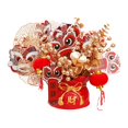 thumbnail image 1 of Jarrón para plantas, Farol de león, Adornos, Arreglos florales, Ramo, Artificial estilo c, 1 of 9
