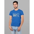 thumbnail image 2 of Saturn Vibes - Cosmic Planet Emoji Design Men's T-shirt, 2 of 4