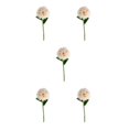 thumbnail image 3 of Baohd 1/2/3/5 10pack/lot Realistic Appearance Artificial Flower For Party Decor And Home Decor Champagn Pink 5PCS, 3 of 6