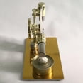 thumbnail image 4 of Cateissary Modelo de laboratorio de vapor en miniatura, juguete eléctrico, motor Stirling de aire caliente Almacenamiento y organización del hogar, 4 of 6