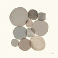 thumbnail image 2 of Pela 26x26 White Modern Wood Framed Museum Art Print Titled - Stone Echoes neutral III, 2 of 4
