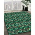 thumbnail image 2 of Ahgly Company Indoor Rectangle Patterned Medium Sea Green Area Rugs, 8' x 10', 2 of 6