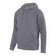 thumbnail image 2 of Augusta Sportswear Boys' Youth 60/40 Fleece Hoodie, Graphite, Large, 2 of 3