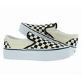 thumbnail image 3 of Vans Classic Platform Stackform Unisex Shoes Size 5, Color: Checkerboardblack/White, 3 of 4