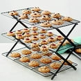 thumbnail image 2 of Wilton Gold 3-Tier Collapsible Cooling Grid, 2 of 6