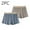 Blue + Gray, variant on Men's Underwear Boxer Briefs 3PC Cotton Under $10 Loose Breathable Sports Home Four-Corner Pants Flat-Corner Underwear Boxers